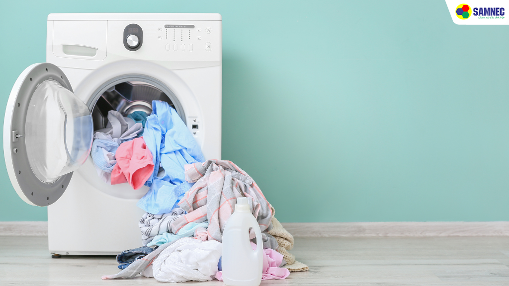 Quần áo sấy quá tải 