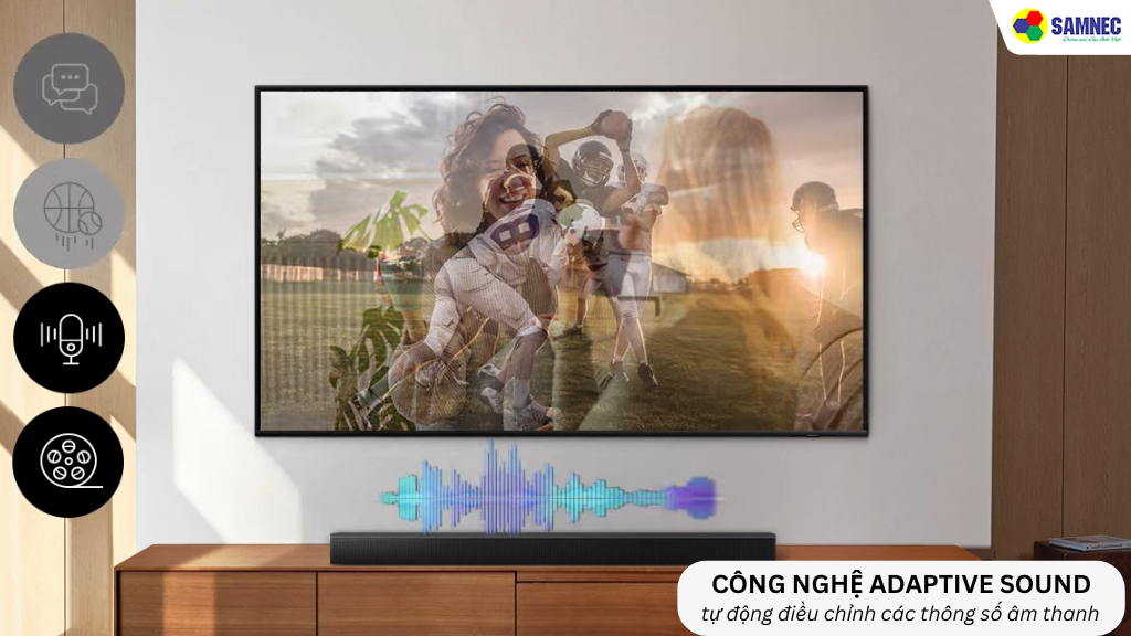  Chế độ Adaptive Sound