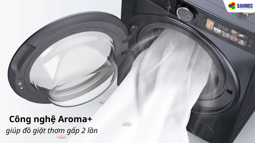 Công nghệ Aroma+ Giúp Lưu hương Tối ưu hóa