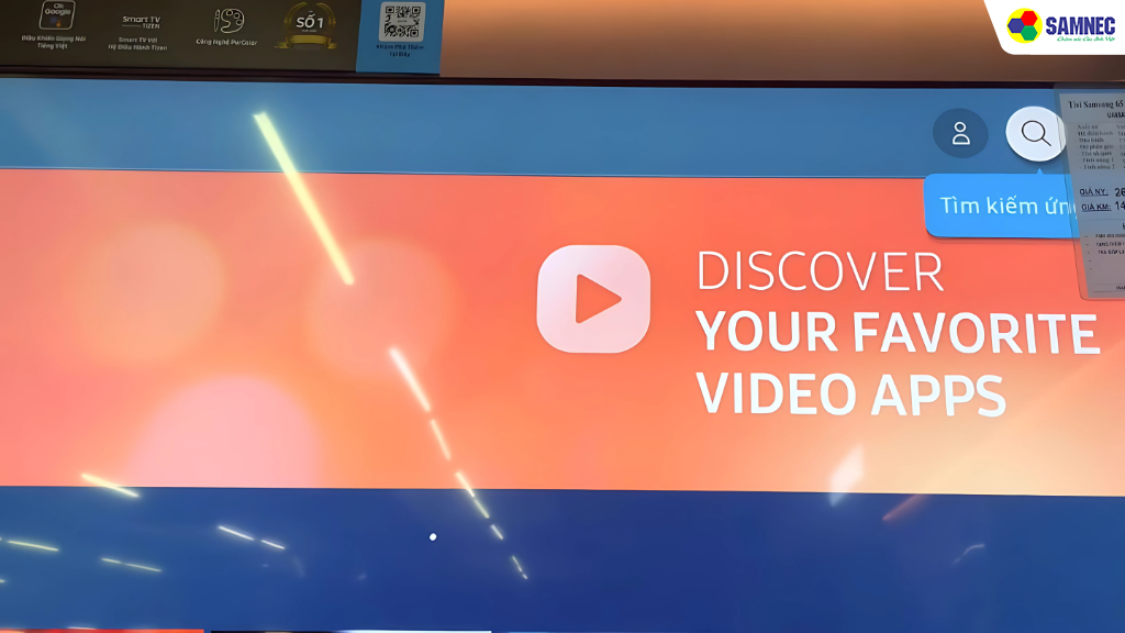 2. Cách tải và cài đặt ứng dụng VTV Go trên tivi Samsung