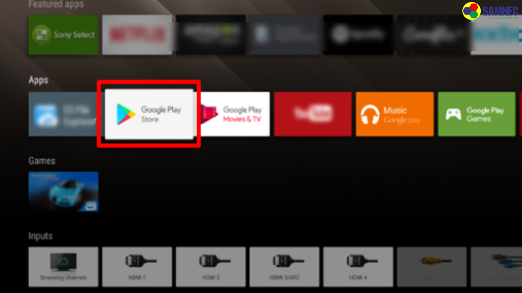 Bước 1: Truy cập Google Play Store:
