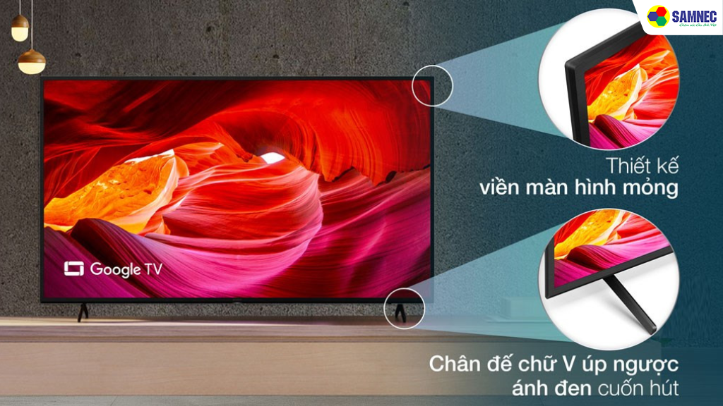Đánh giá về thiết kế Tivi Sony KD-65X75K