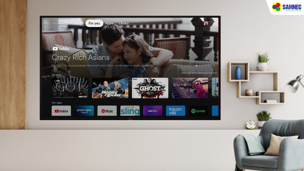 Đánh giá hệ điều hành, tiện ích Tivi Sony KD-65X75K