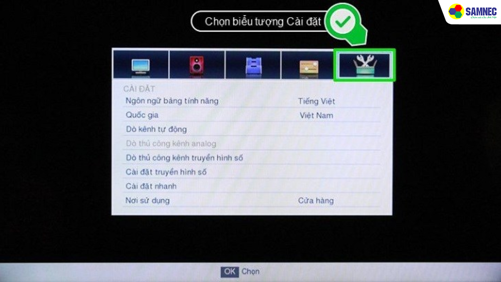 Hướng dẫn reset tivi Toshiba&nbsp;
