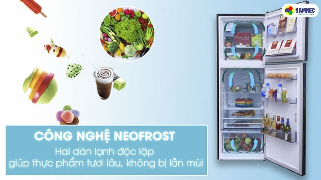 Công nghệ NeoFrost trên tủ lạnh Beko 
