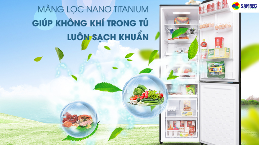 Lợi ích của công nghệ Nano Titanium trên tủ lạnh Hitachi