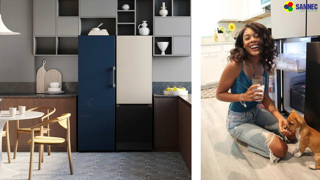 Thiết kế hiện đại phù hợp với nhiều không gian bếp 