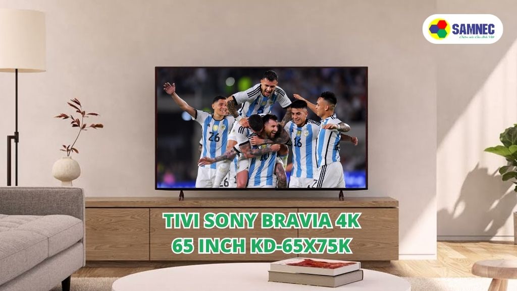Google Tivi Sony Bravia 4K 65 inch KD-65X75K