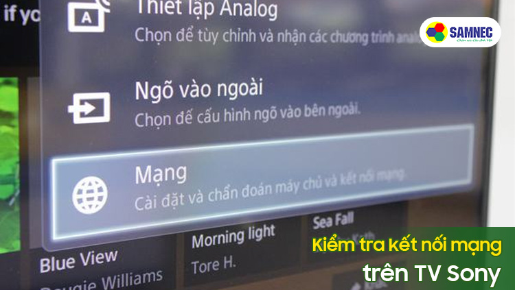 Kiểm tra kết nối mạng trước khi đăng nhập tài khoản