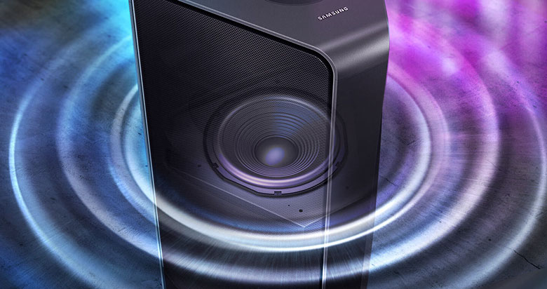 Loa Tháp Samsung MX-T70/XV - Loa trầm tích hợp