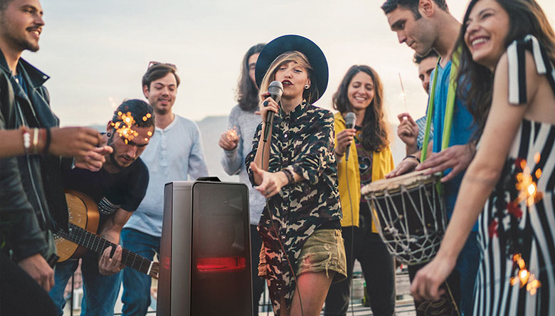 Loa Tháp Samsung MX-T70/XV - Chế độ Karaoke