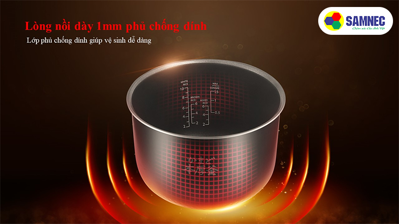 Nồi cơm điện Toshiba RC-10JE2VN(O) 