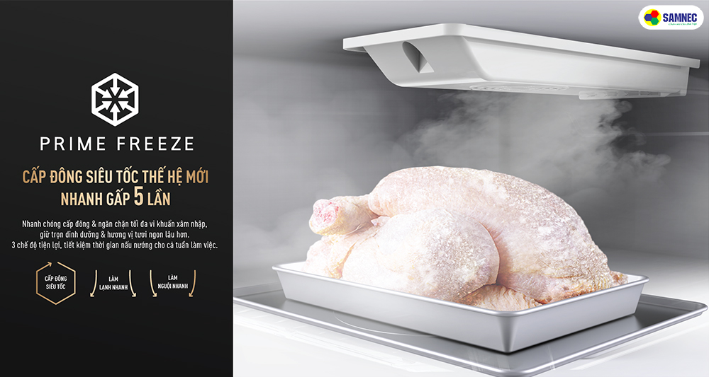 Ngăn Prine Freeze trên Tủ lạnh 6 cửa PRIME+ Edition NR-WY720ZMM