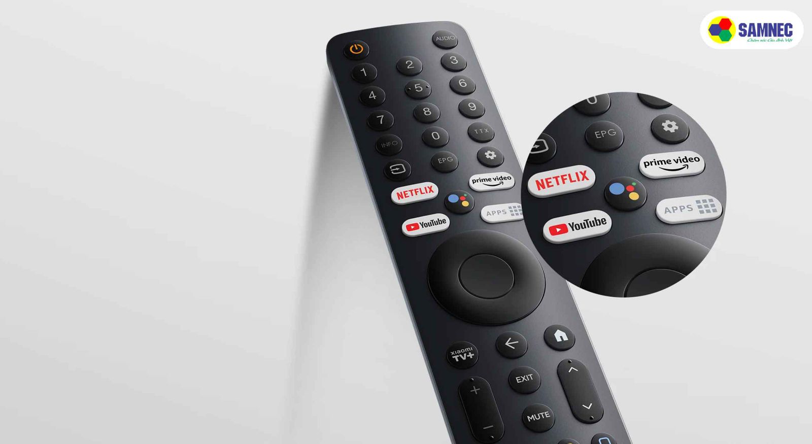 Điều khiển từ xa Bluetooth 360 độ trên Xiaomi Google Tivi HD 32 inch 32A L32M8-P2SEA