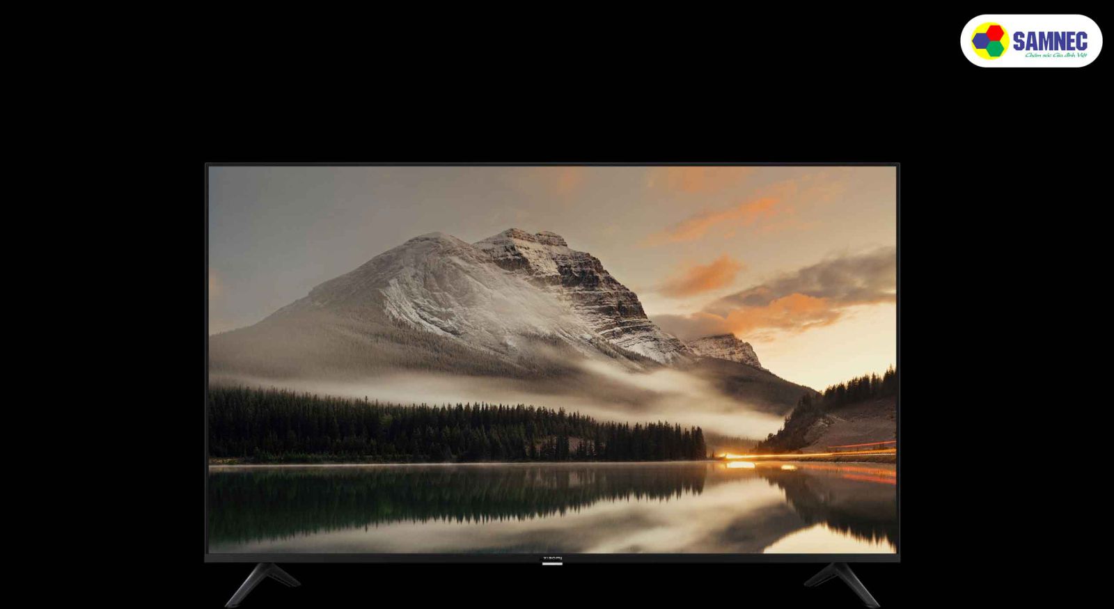 Thiết kế tràn viền và độ phân giải tuyệt vời trên Xiaomi Google Tivi 4K 55 inch 55A L55M8-P2SEA