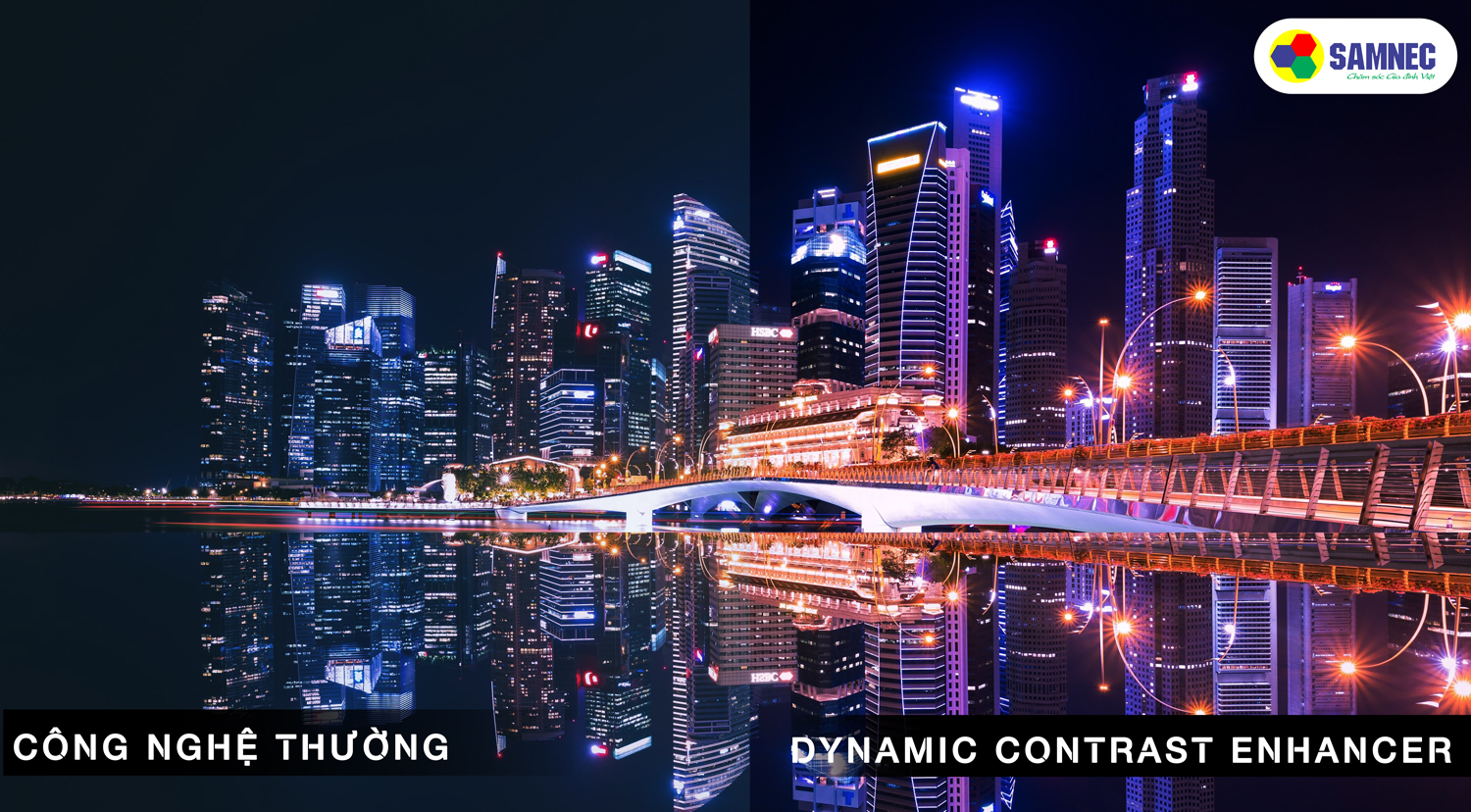 Công nghệ Dynamic Contrast Enhancer trên tivi Sony X75K