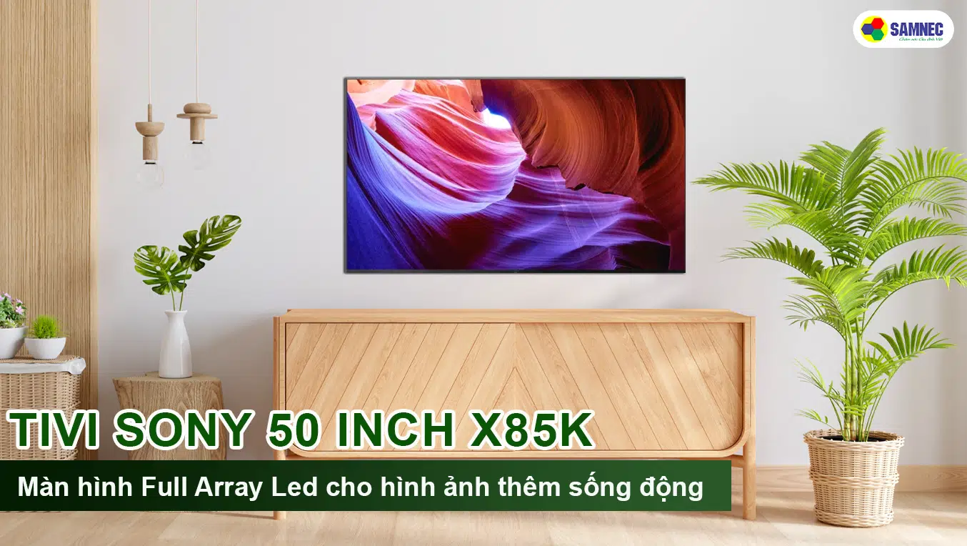 Google Tivi Sony 4K 50 inch KD-50X85K