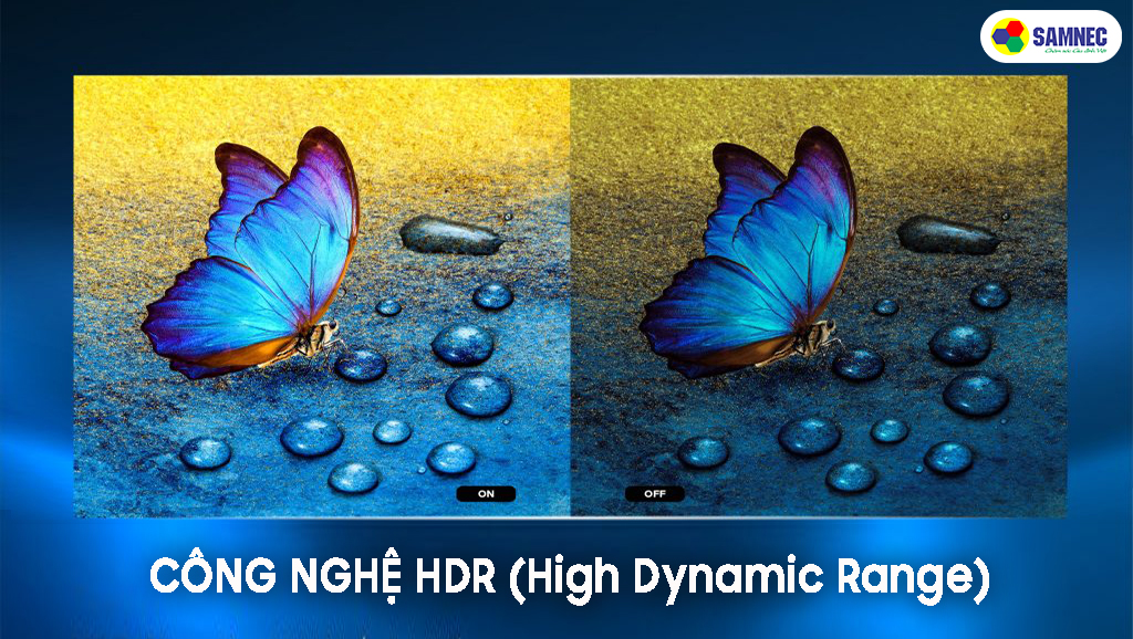 Công nghệ HDR trên tivi Sony