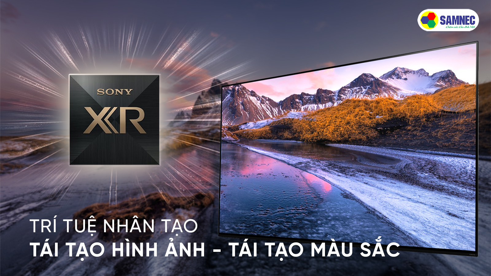 Bộ xử lý Cognitive Processor XR trên tivi Sony