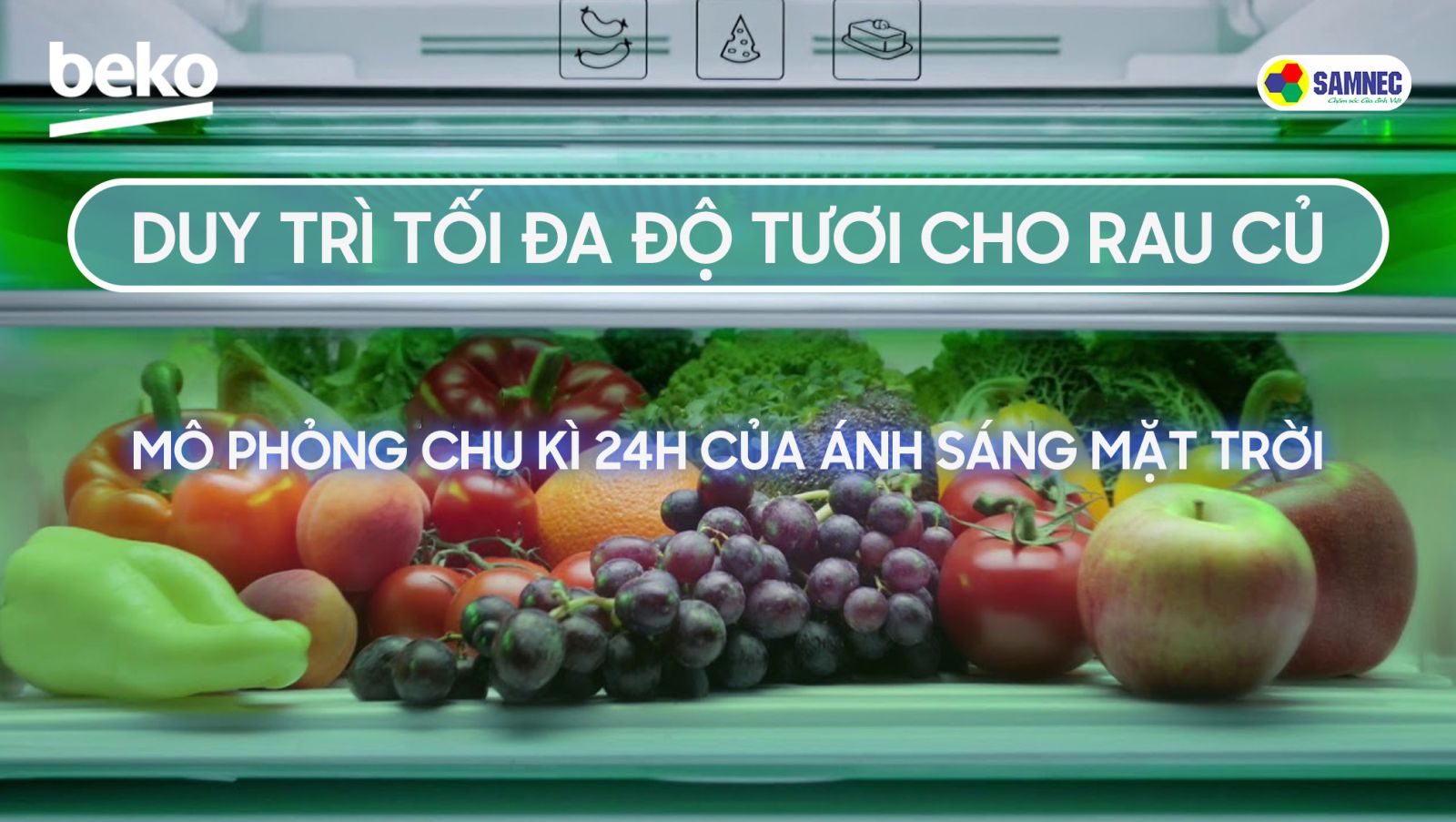 tủ lạnh Beko có công nghệ ngăn đông mềm EverFresh+