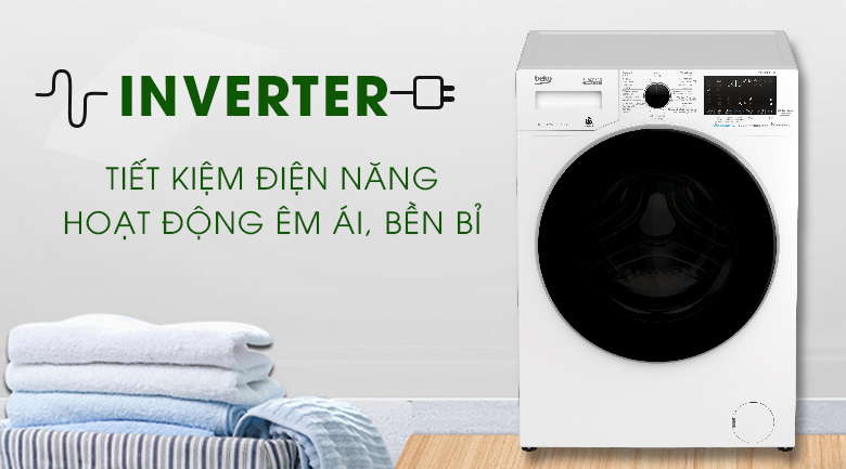 Công nghệ tiết kiệm điện trên máy giặt beko