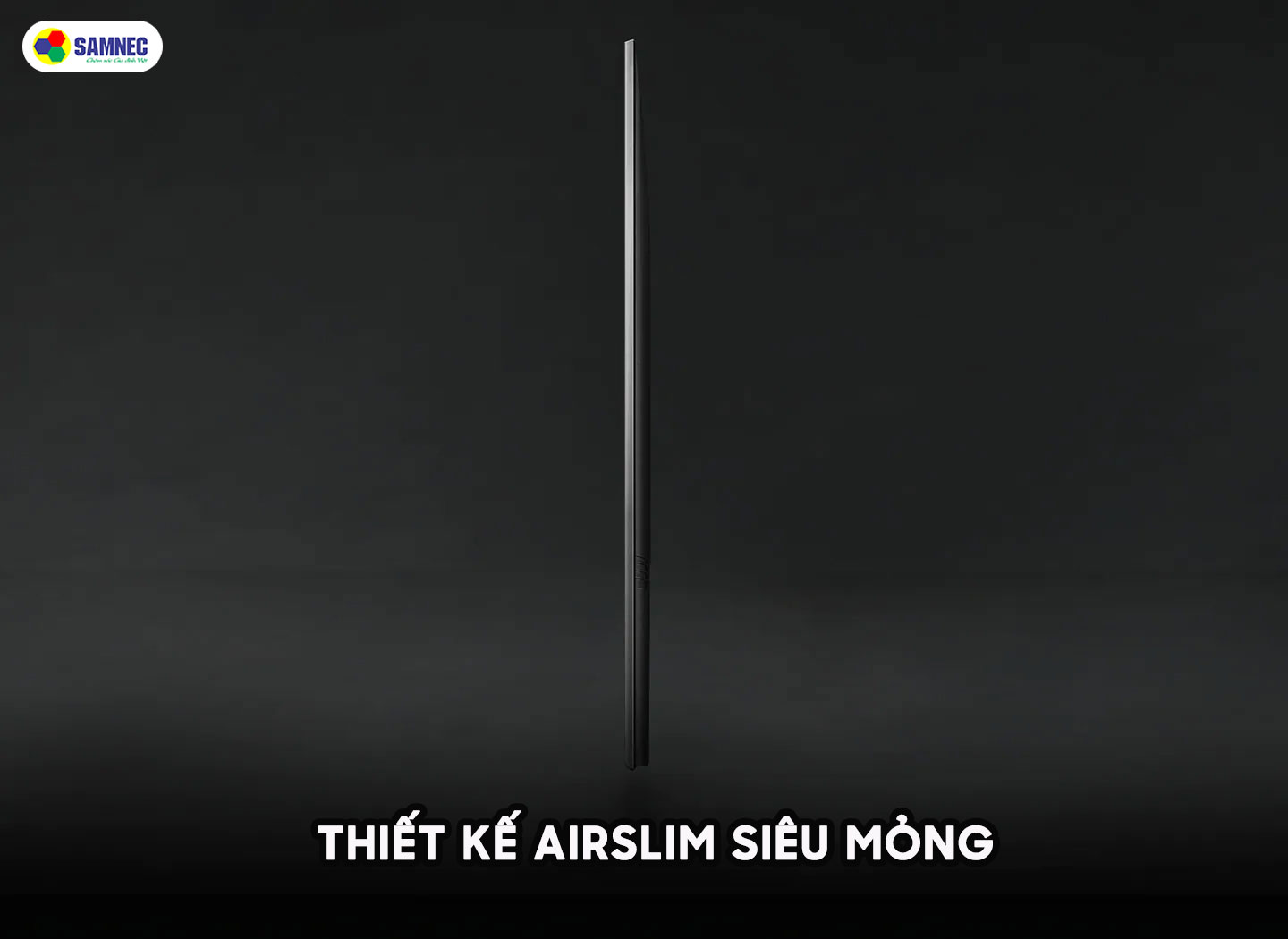 Thiết kế Airslim trên tivi Samsung Q60B