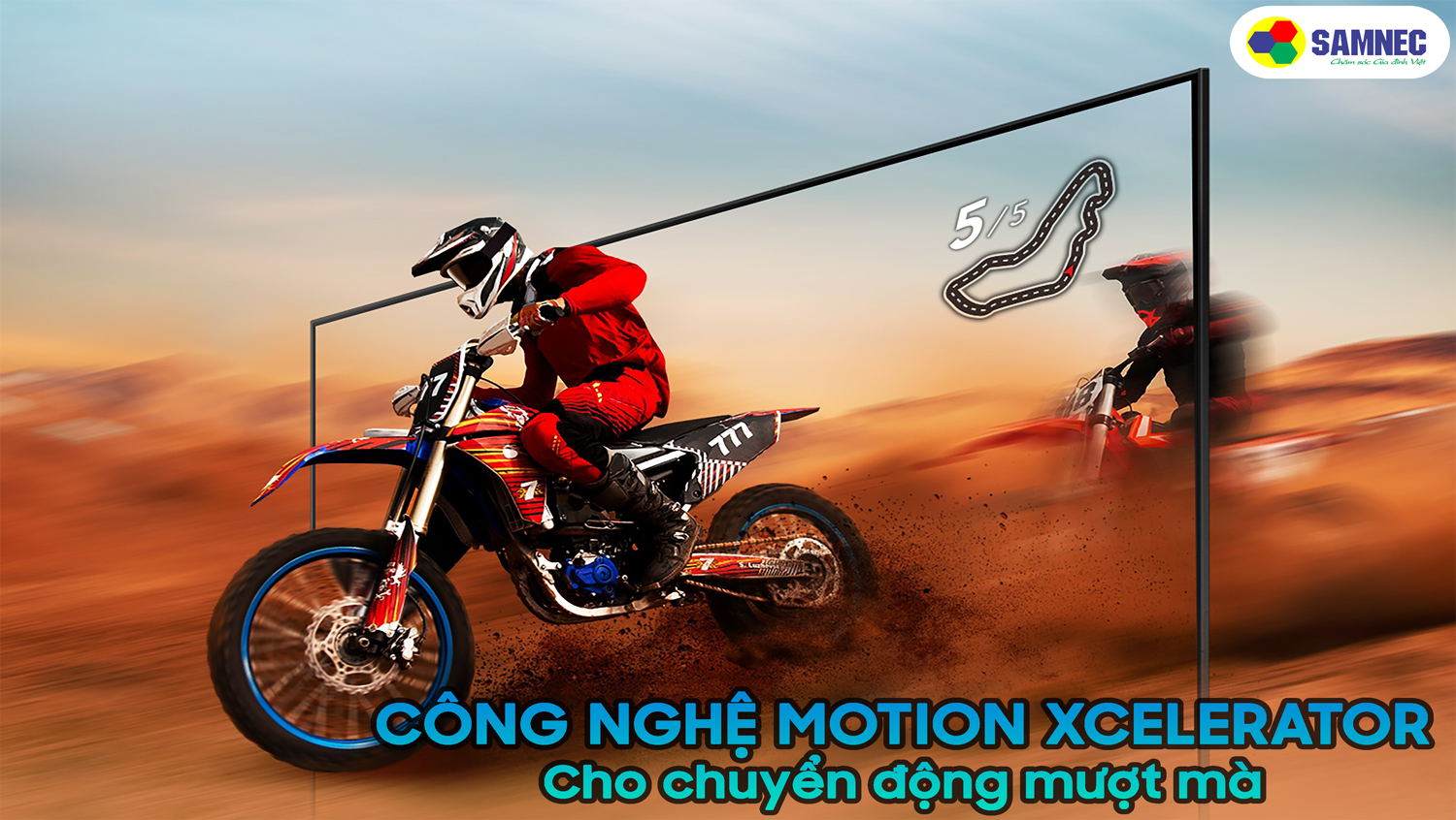Công nghệ motion excelerator trên tivi Samsung