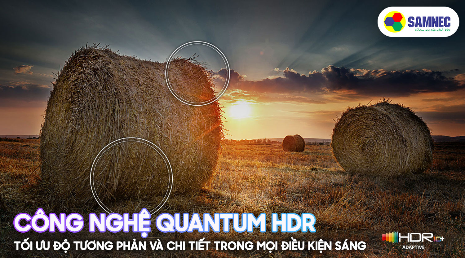 Công nghệ tương phản HDR trên tivi Samsung 75 inch Au7700