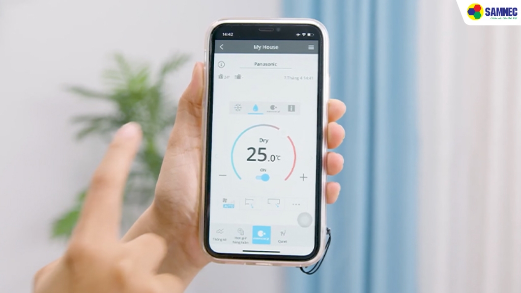 Điều khiển bằng điện thoại qua WiFi