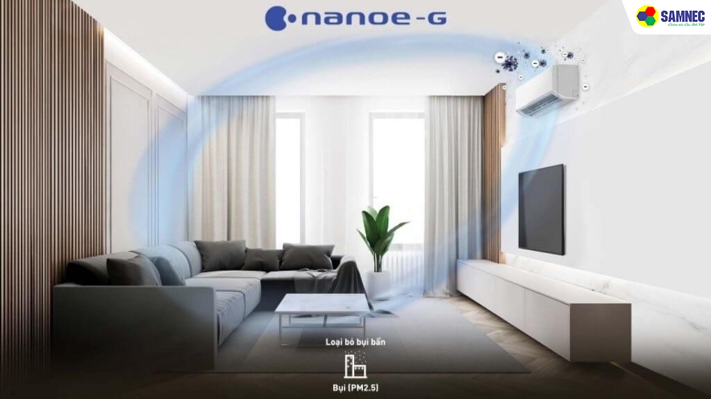 điều hòa Panasonic 1 chiều dòng XU mang đến không gian trong lành