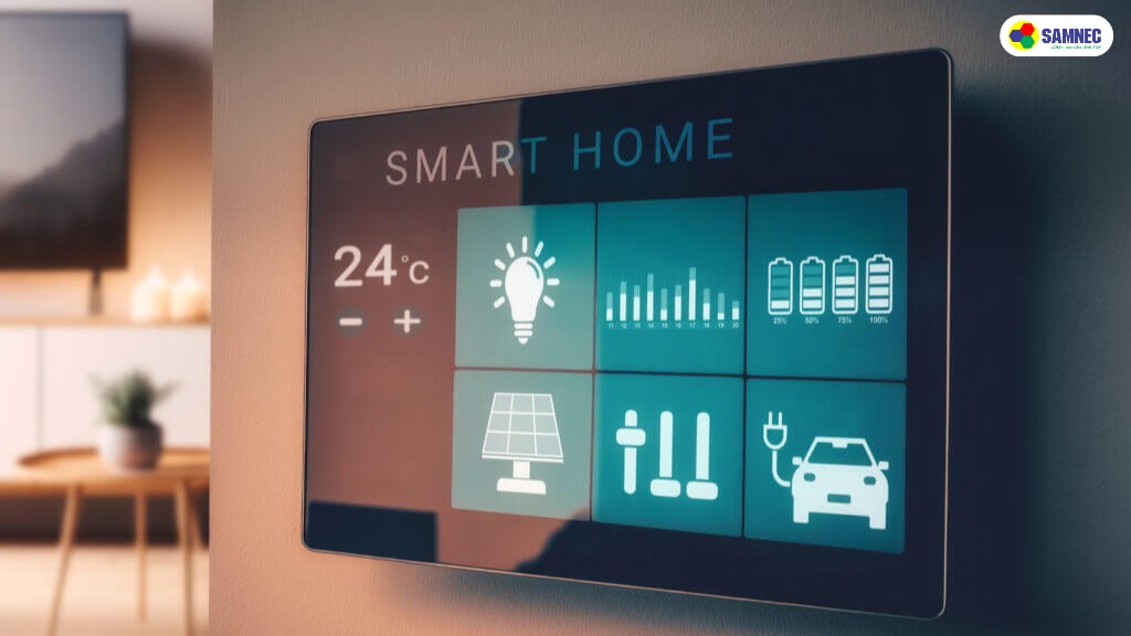 Dùng bộ&nbsp;điều khiển nhà trung tâm Smarthome