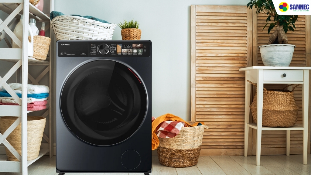Máy giặt lồng ngang Toshiba