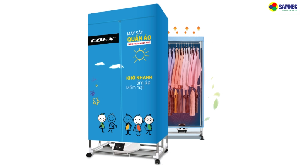 Tủ sấy quần áo có tốn điện không