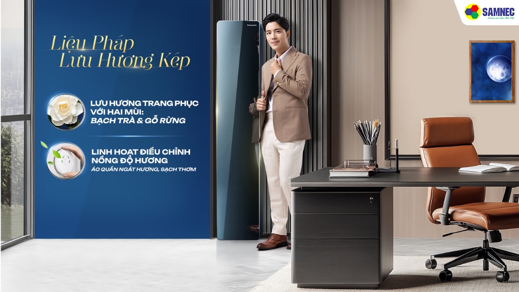 Liệu pháp lưu hương kép giúp quần áo luôn thơm dịu