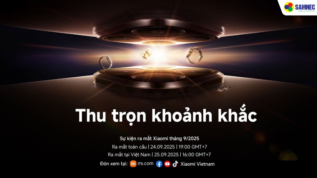 sự kiện “Thu Trọn Khoảnh Khắc” ra mắt sản phẩm Xiaomi 15T Series cùng loạt thiết bị AIoT thông minh