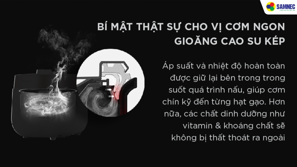 Gioăng cao su kép