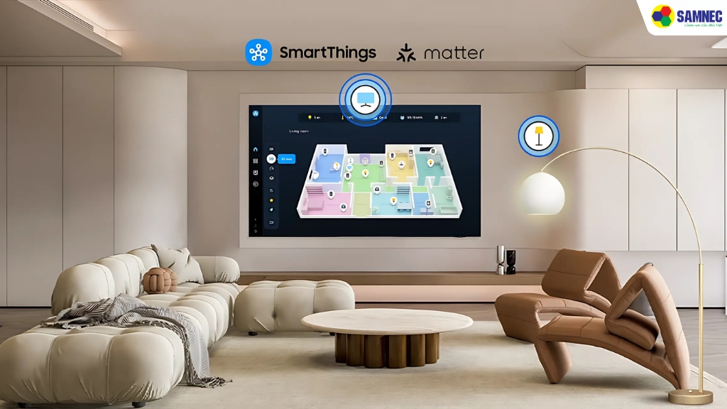 Tiện ích khác trên Tivi Samsung Crystal 55 inch 4K UA55U8000FKXXV
