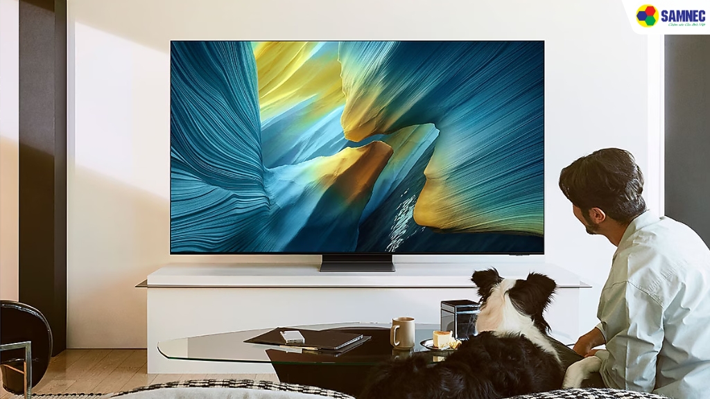 Smart Tivi OLED 4K Vision AI 65 Inch Samsung QA65S95FAKXXV