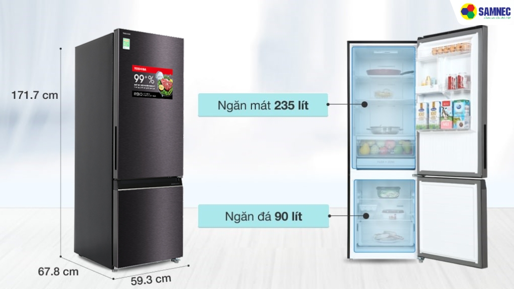 Dung tích 325L