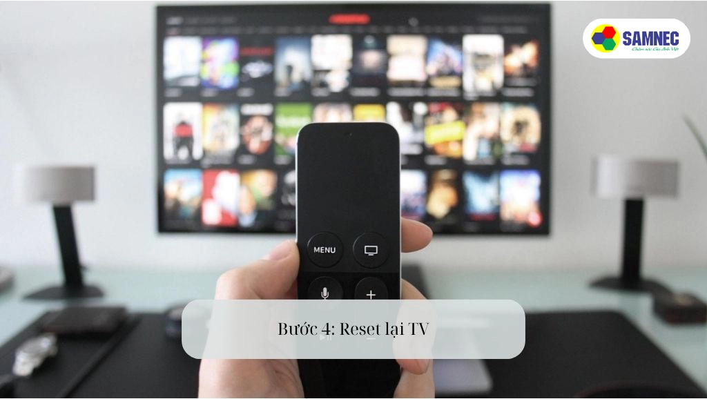 cách reset tivi khi tv không bật được