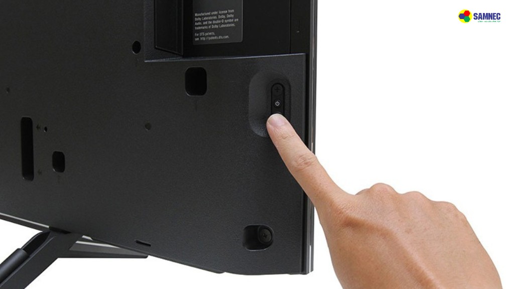 mở tivi Sony không cần điều khiển bằng nút vật lý