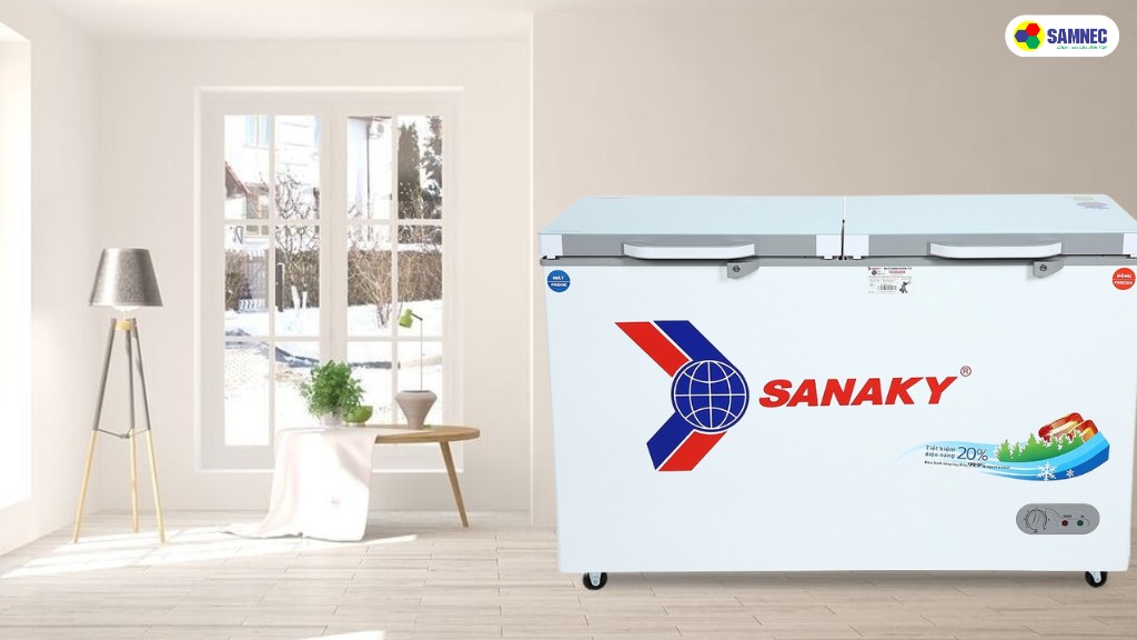 Thiết kế tủ đông 2 ngăn 