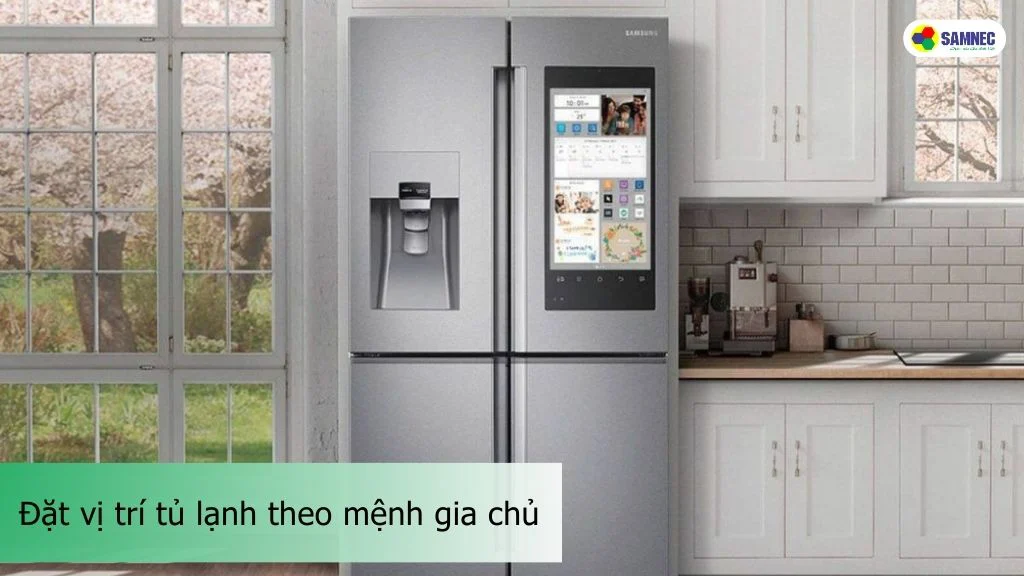 hướng để tủ lạnh theo phong thuỷ
