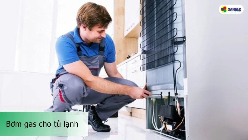 nạp gas cho tủ lạnh