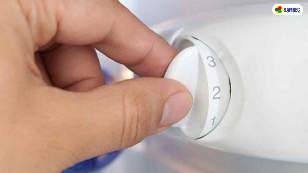 Đảm bảo nhiệt độ tủ lạnh được cài đặt đúng 