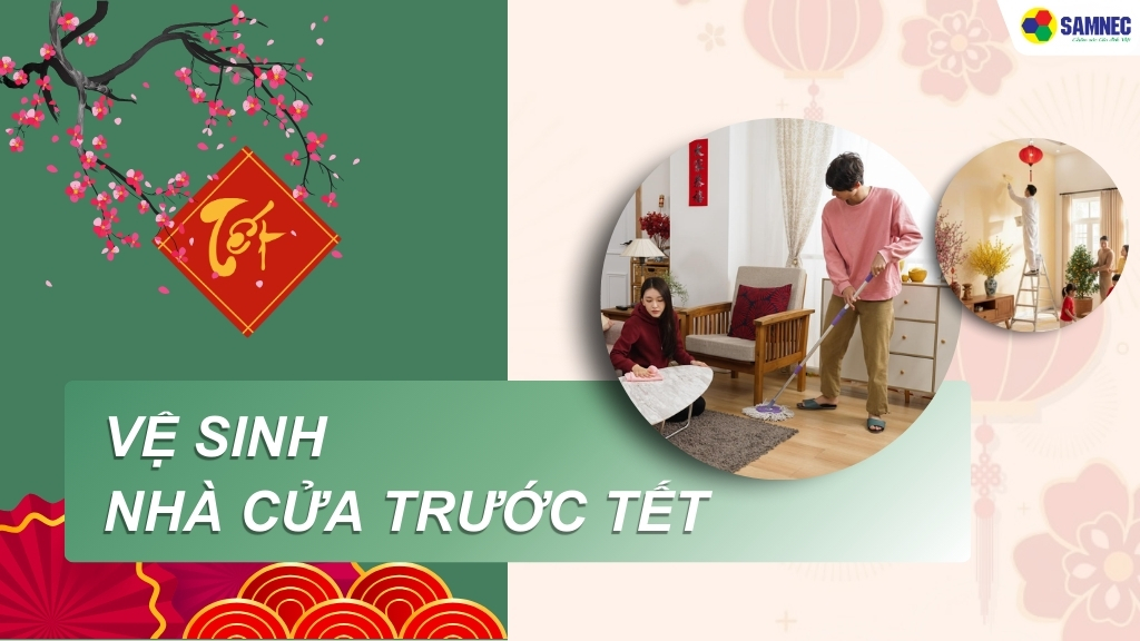 vệ sinh nhà cửa trước Tết 