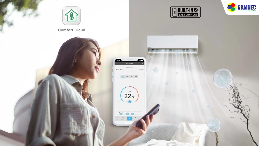 Điều hòa 1 chiều 12000 BTU Inverter CU/CS-XU12BKH-8- Tiện ích