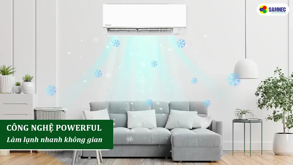 Công nghệ làm lạnh nhanh powerful