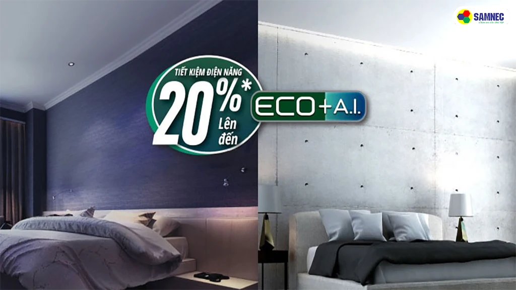 Công nghệ tiết kiệm điên inverter và eco tích hợp a.l