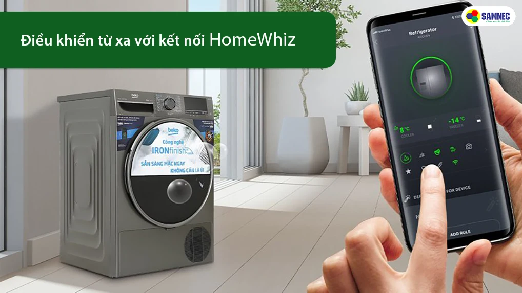 Kết nối thông minh với điện thoại